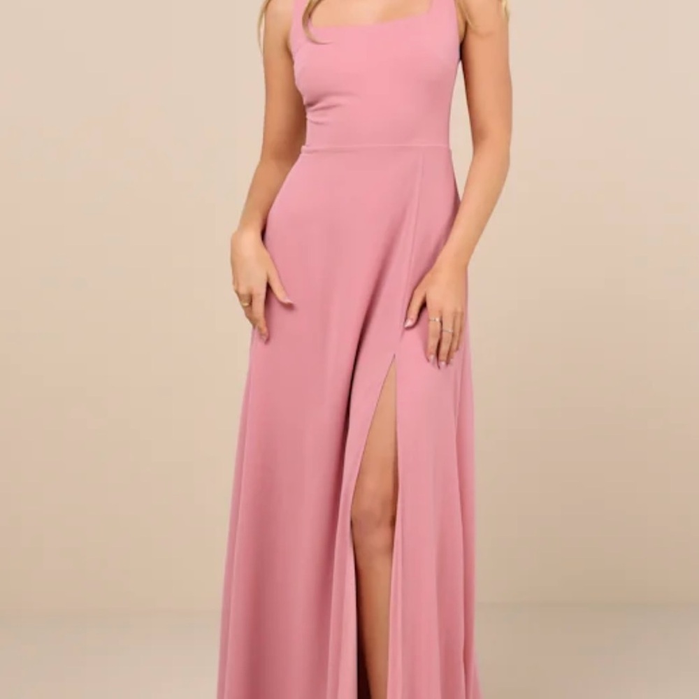 Remarkable Arrival Dusty Rose Sleeveless Maxi Dress